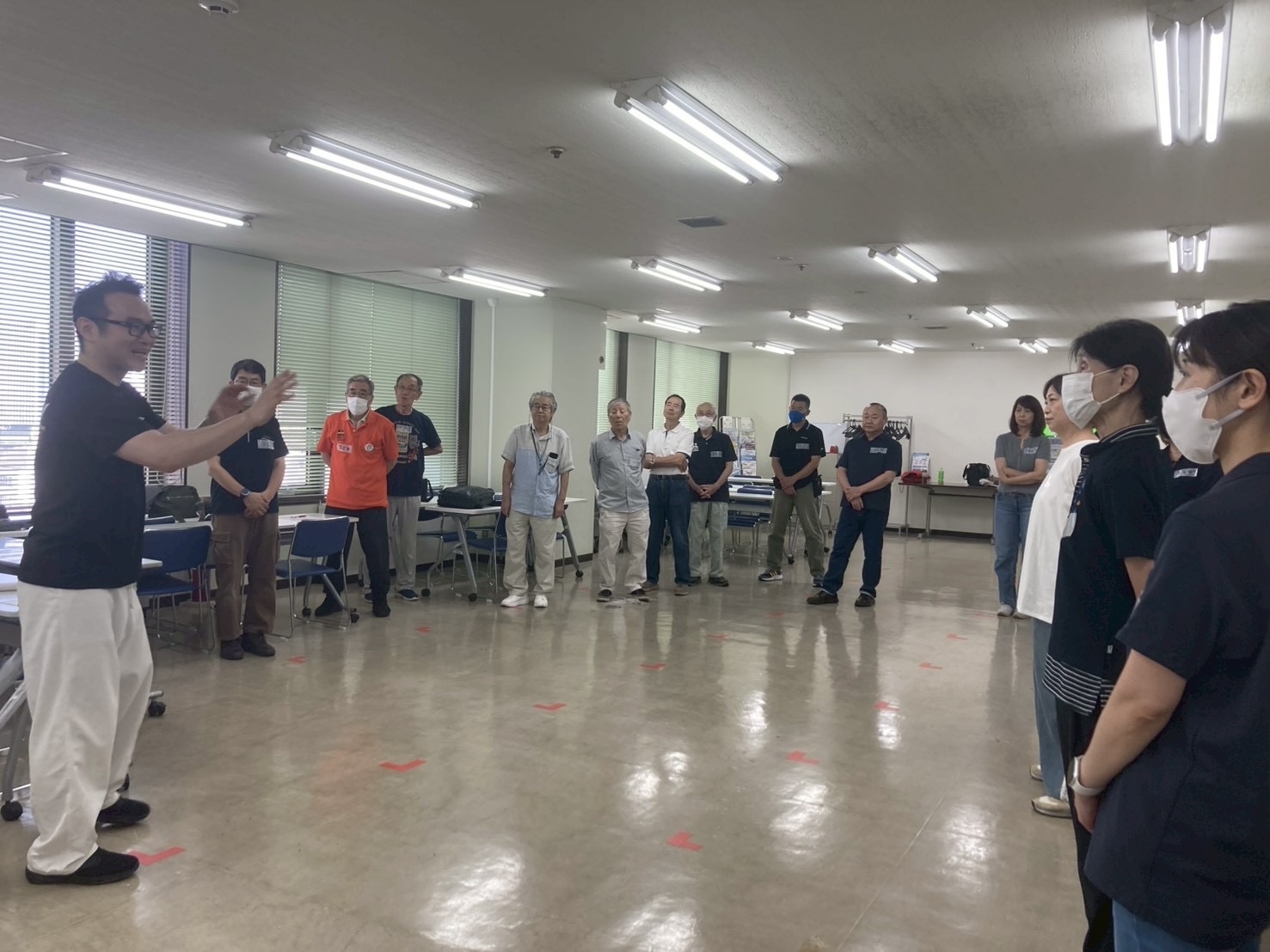 防災活動に役立つ護身術講座を実施しました