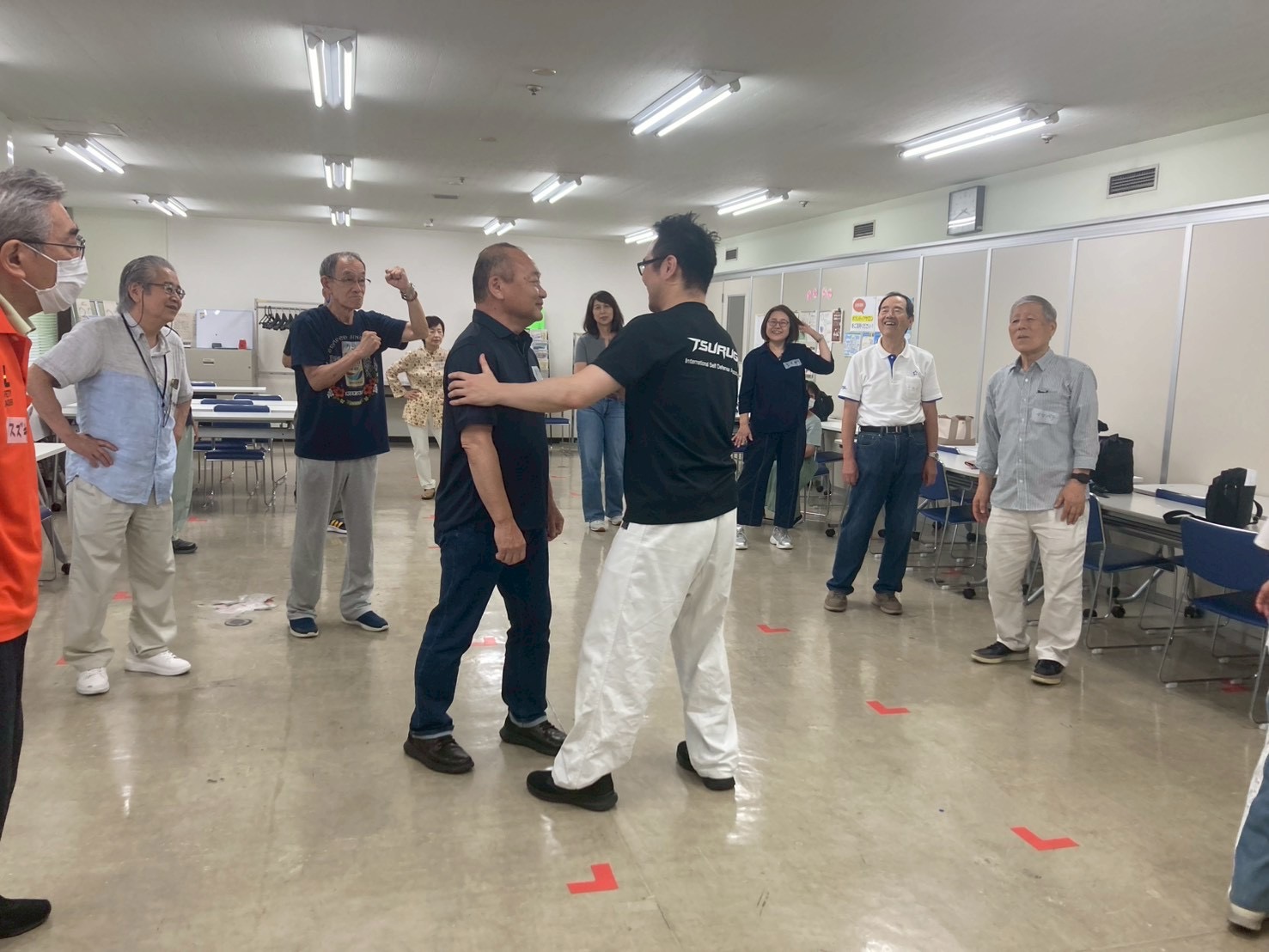防災活動に役立つ護身術講座を実施しました